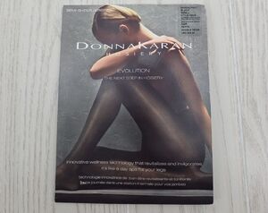 Donna Karan Semi-Sheer Jersey Evolution Black  Sandalfoot‎ Hosiery